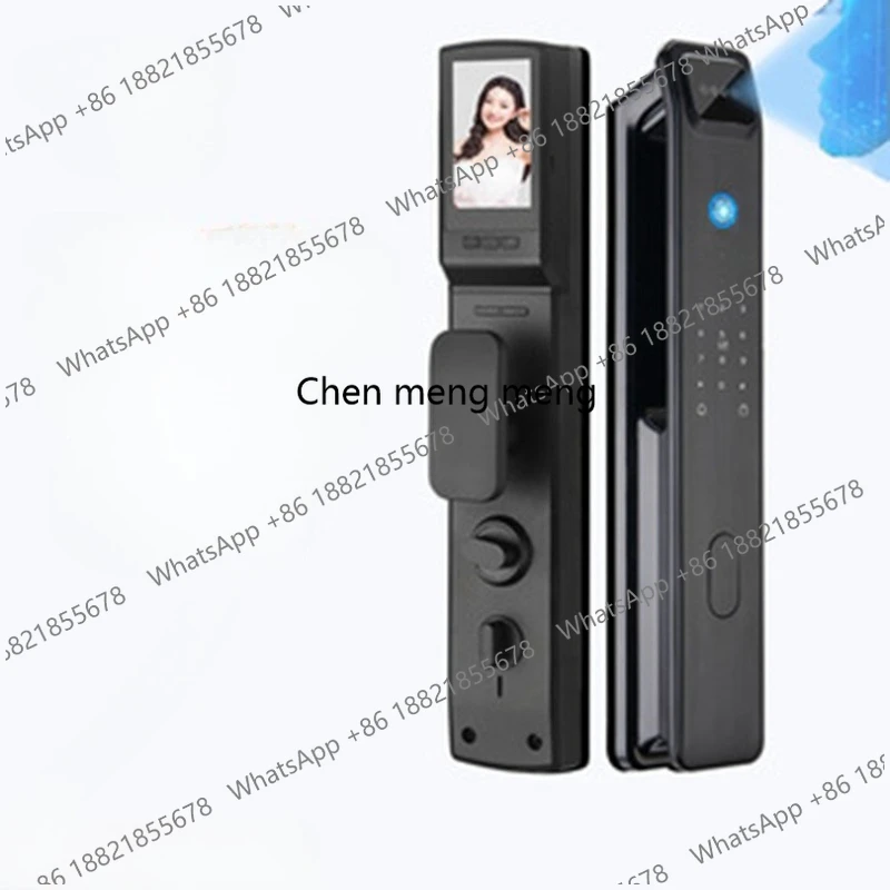 Smart home electronic lock facial recognition fingerprint lock door password lock