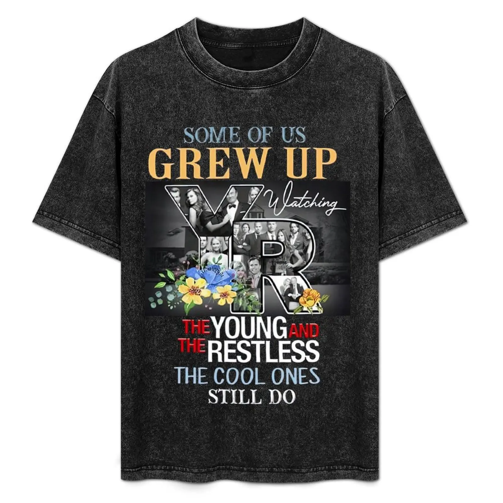 

retro young and the restless T-Shirt Casual Fashion Short Sleeve Cotton T-Shirt
