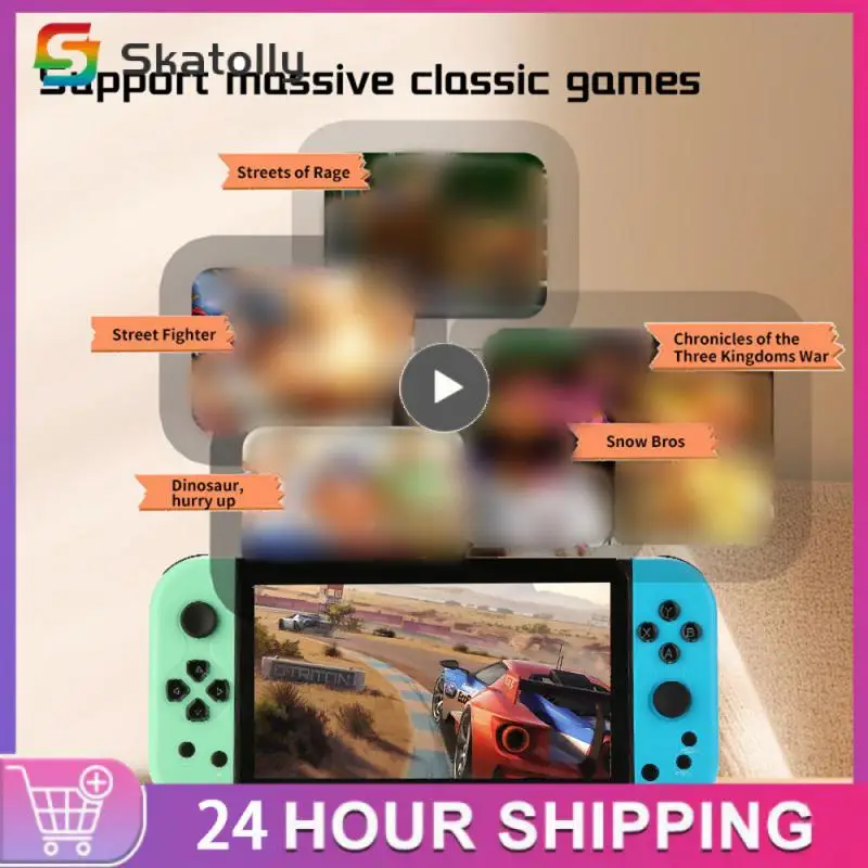 

Удобная игровая консоль, удобная на ощупь двухместная портативная игровая консоль с циклом зарядки, веселая, Интерактивная, высокого качества