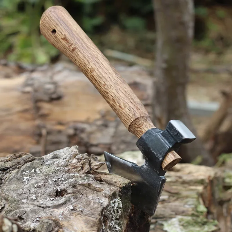 Handmade forging, chopping wood, chopping trees, chopping bones, campin 3
