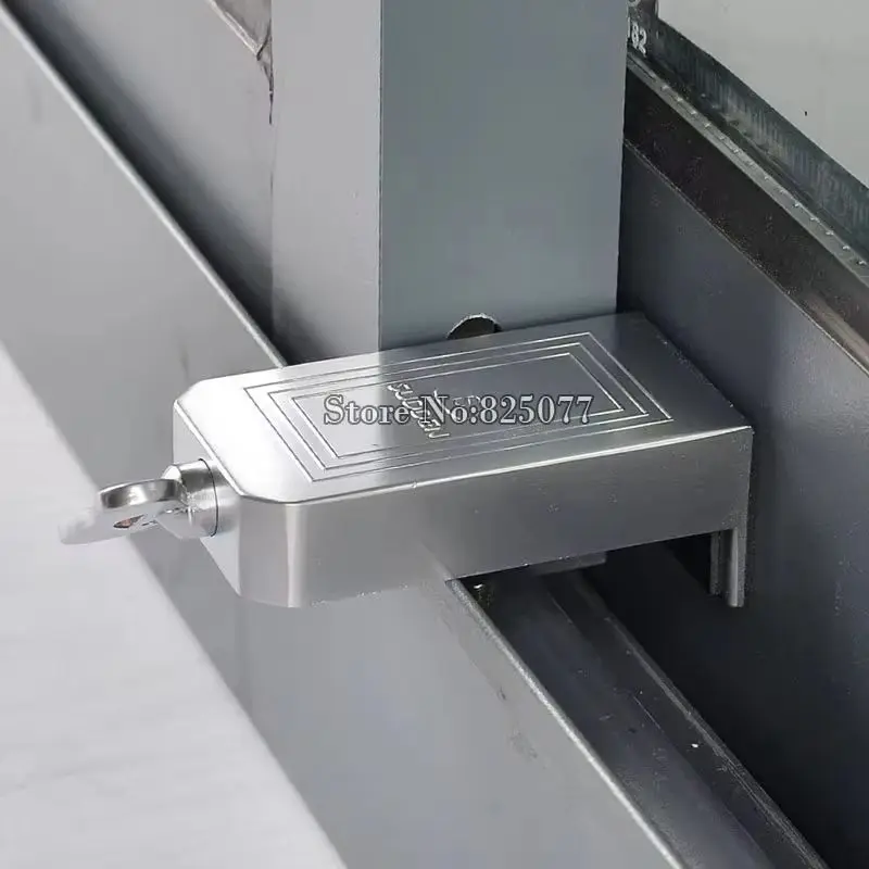1PCS Solid Zinc Alloy Sliding Door Window Locks Adjustable Latch Security Anti-theft Prevent Child Open Window Safety Limit Lock