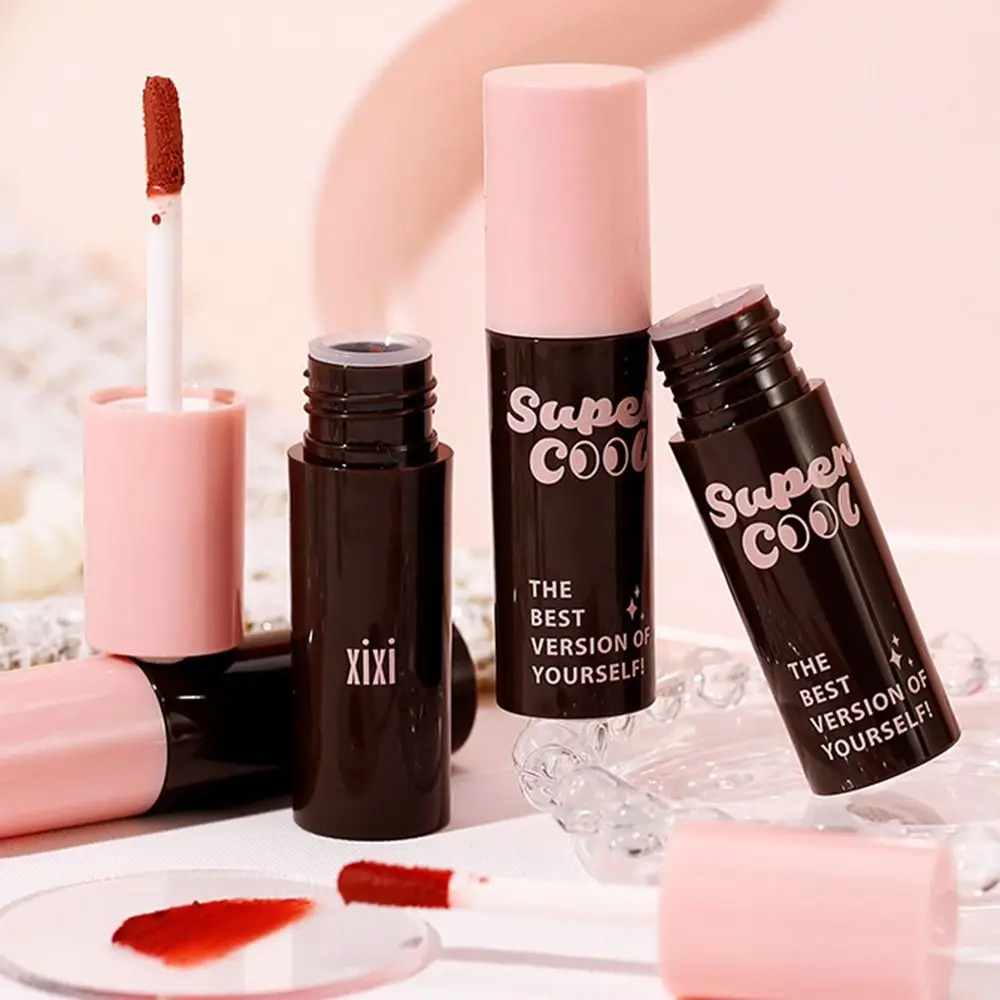 Mehrzweck langlebige samt matte Lippen glasuren wasserdicht kein verblassen der Lip gloss Antihaft becher schweiß festes mattes Lippenstift mädchen