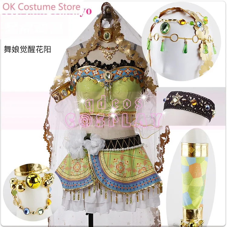 Anime! Lovelive All Members May New Card Arab Aladdin Dancers Awakening Cosplay Costume For Women Custom-made Size