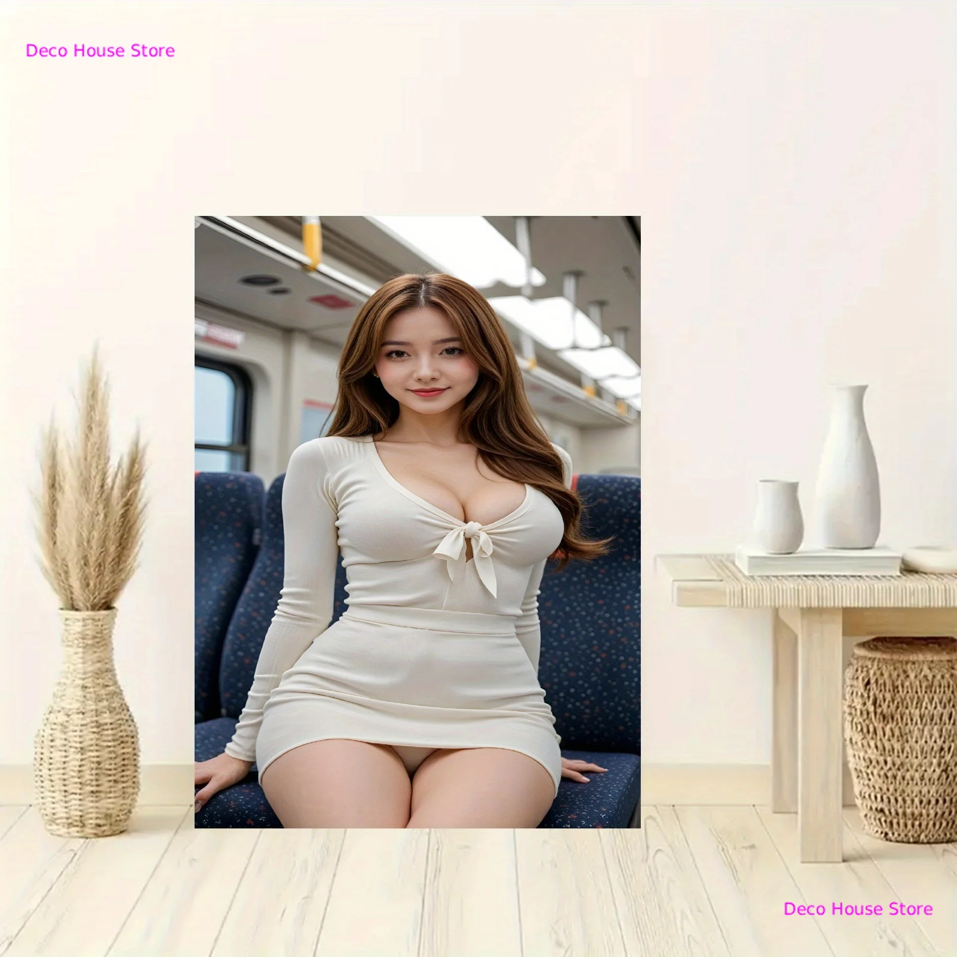 Retro Woman Metal Wall Art Vintage 12x16 Inch Modern Home Decor for Living Room Bedroom 2026