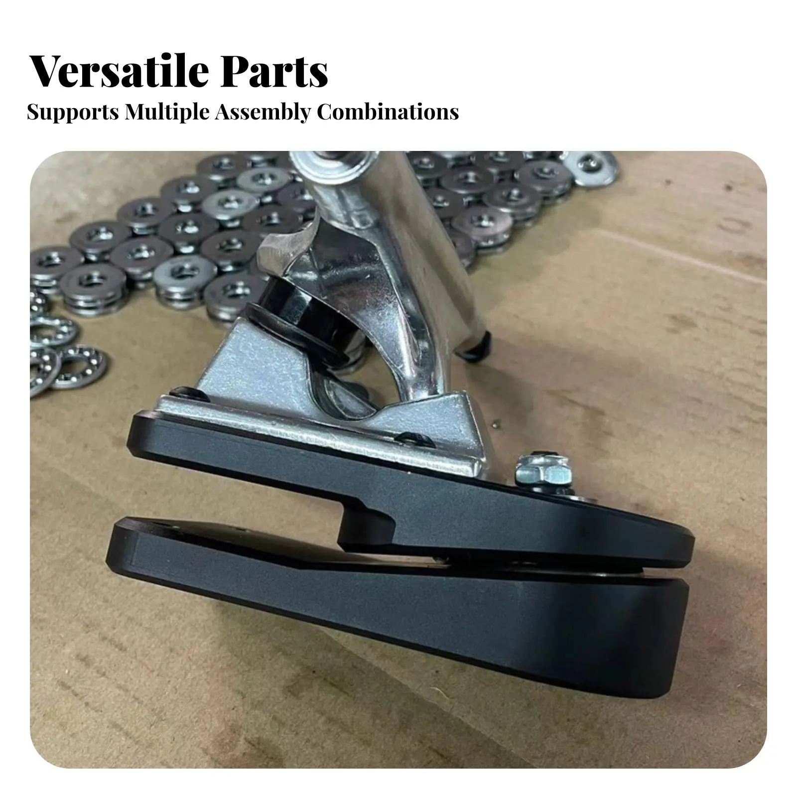 

Land Wave Ing Bracket High Resilience Land Wave Steering Bracket Board Coil Base Ride Like a Wave Board for Asphalt, Roads