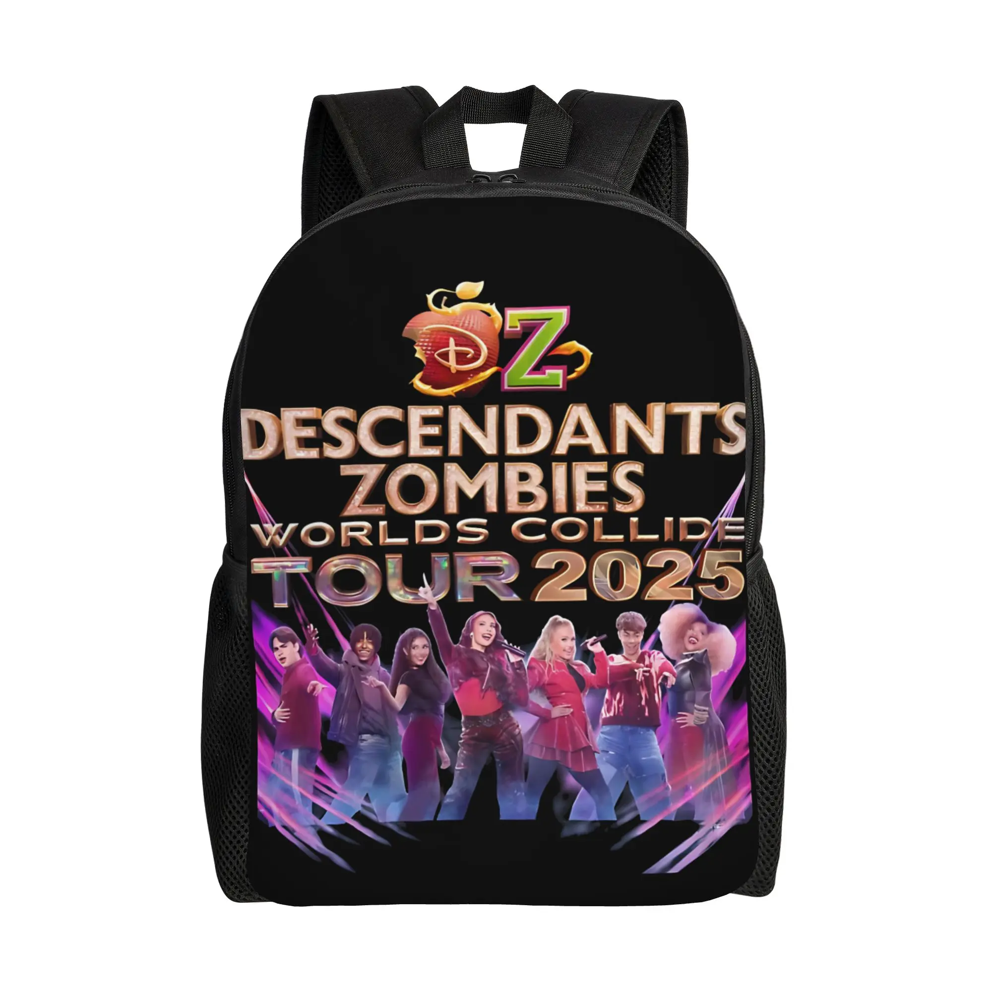 

Рюкзак Descendants Zombies Dawn of the Vampires для мужчин и женщин, школьный рюкзак для походов, сумка для ноутбука, холщовая сумка с принтом из фильма