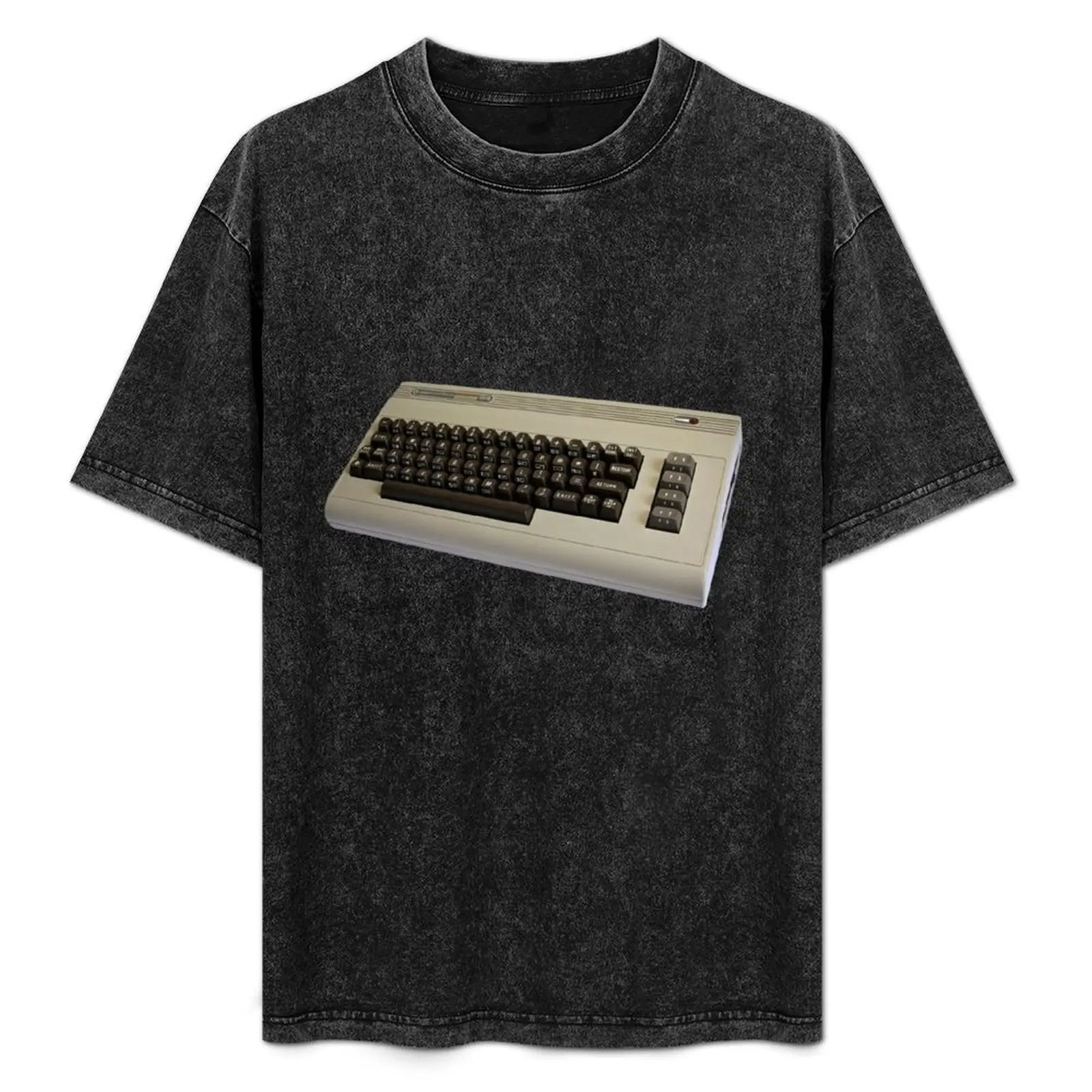 

Commodore 64 T-Shirt Big Size Short Sleeve Tee for Men