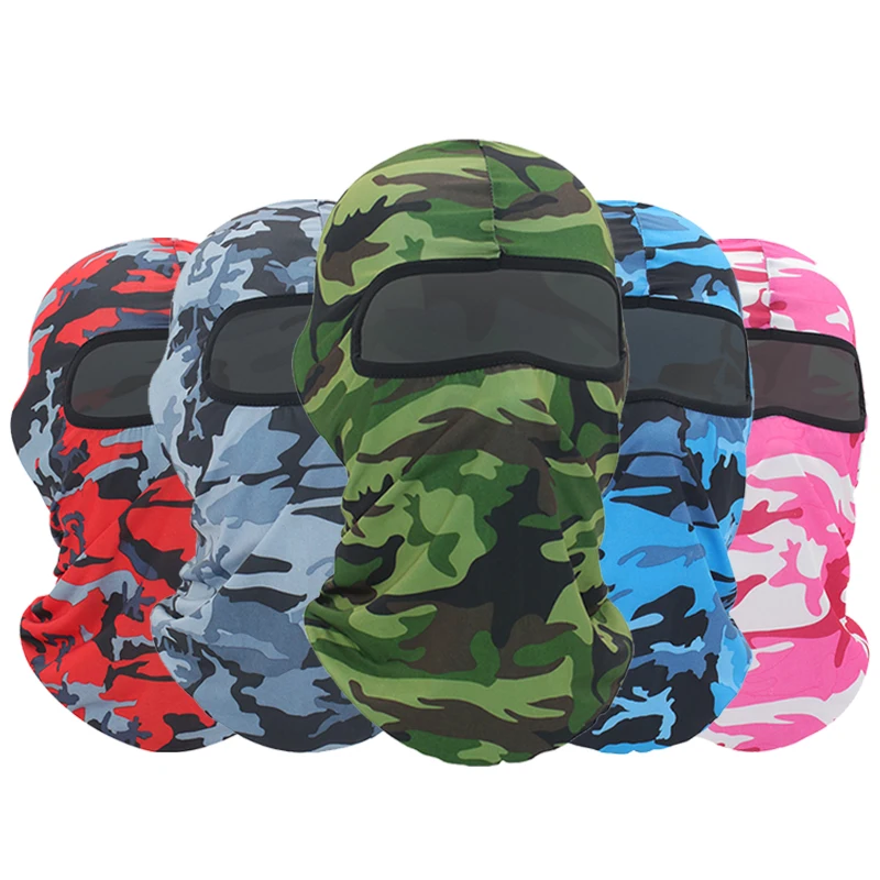 

Balaclava Camouflage Tactical Mask Multifunction Motorcycle Motorcross Military Cycling Full Face Mask Hat Motorbike Accessories