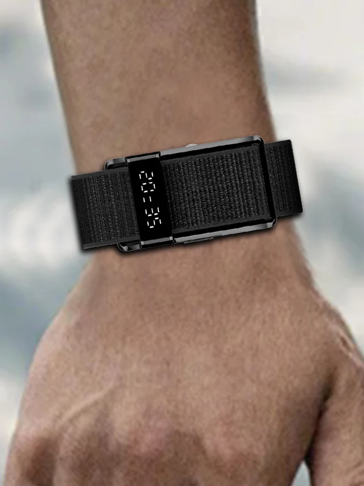Nowy sportowy tracker fitness z wyświetlaczem czasu, GPS, inteligentna bransoletka monitorująca zdrowie, krokomierz, przypomnienie o połączeniach, wodoodporna inteligentna opaska na nadgarstek. — zdjęcie produktu 7