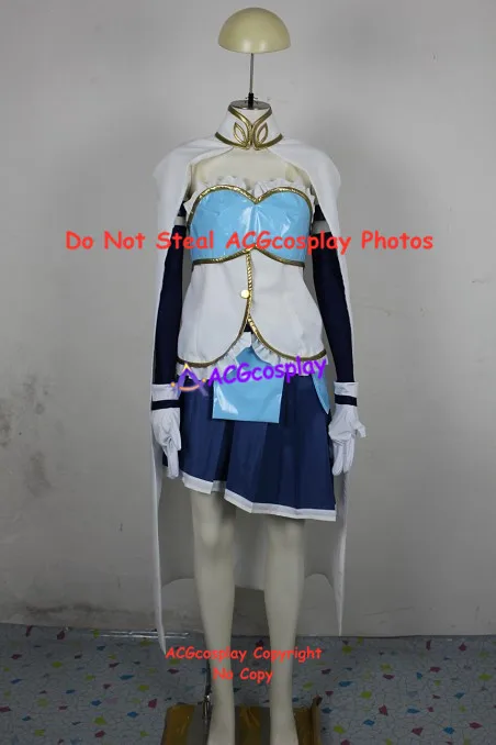 

Puella Magi Madoka Magica Sayaka Miki Косплей Костюм acgcosplay включает чехлы для ботинок