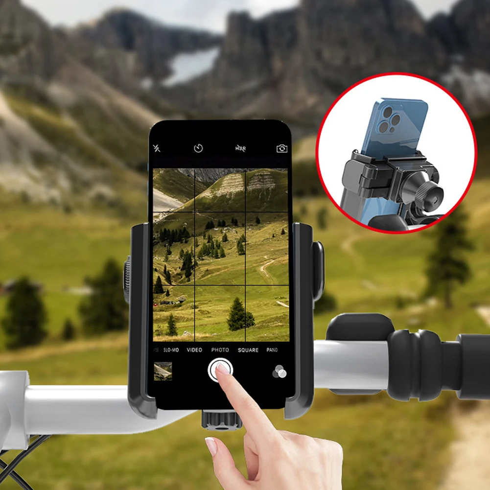 

Bicycle Phone Holder Shockproof Motorcycle Mobile Phone Mount Quick Release Bicycle Navigation Phone Bracket Cycling Accessories