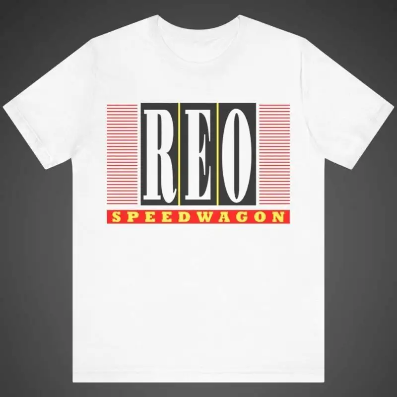 Vintage 1984 REO Speedwagon Wheels Are Turnin Äô T Shirt for Fan S 5XL