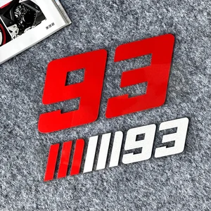 Nr. 93 Motorradzubehör Vinylklebes Motocross Moto Moto Reflexionshelmabziehbilder für KTM Z900 Honda CB650R PCX 10 Hauptverkauf PCX -Aufkleber - №7