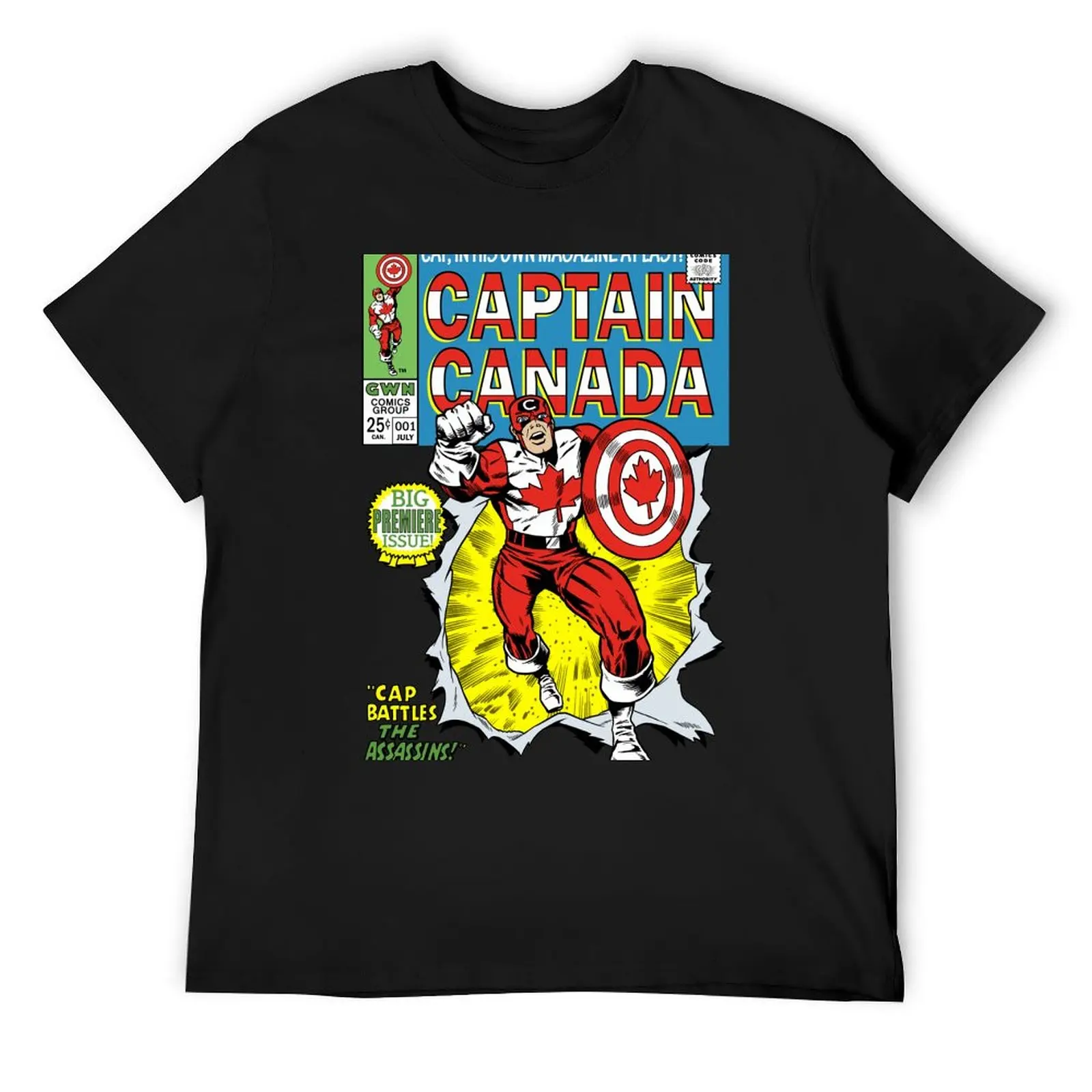 

CAPTAIN CANADA T-Shirt custom t-shirts cotton man t-shirts new gifts and t-shirts oversized t shirts for men
