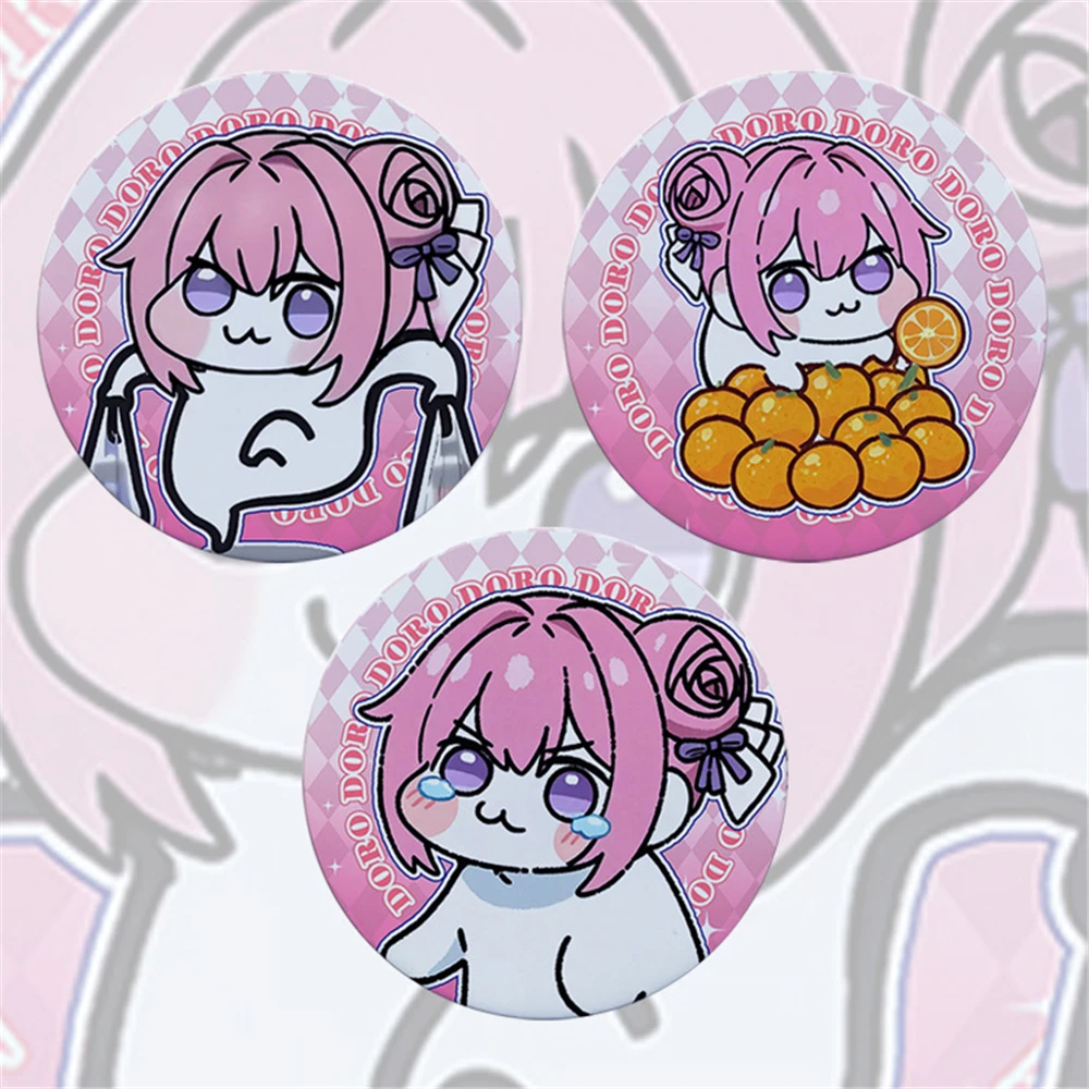 

58mm Game NIKKE The Goddess of Victory Dorothy Doro Cosplay COSTUME Badge Pin SPTE Tinplate Brooch Prop Xmas Gift