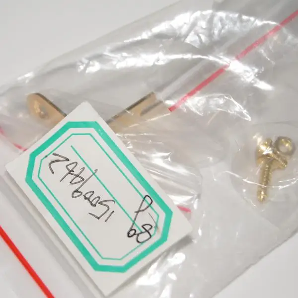 Golden Pickguard Bracket Nut Screw Electric Guitar Part for Instrument Assembly and Custom Setup