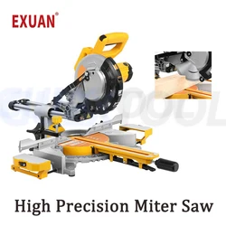 High Precision Miter Saw para corte Pull Rod Push Pull Sawworking doméstico máquina de alumínio ferramentas elétricas