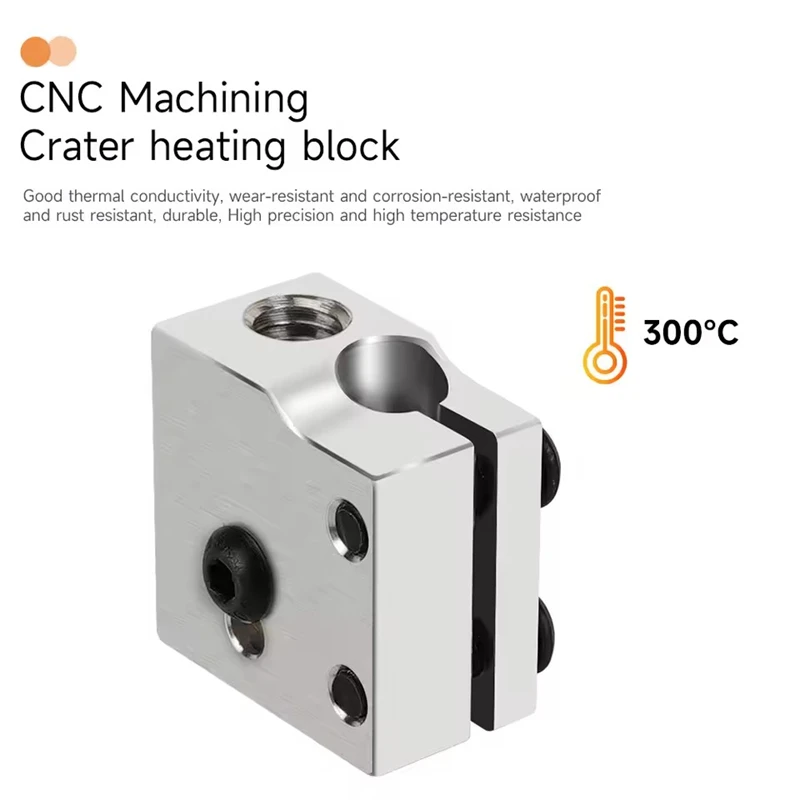 للمدفعية Sidewinder X1 X2 Genius Pro Hotend Heatbreak الثرمستور سخان خرطوشة كتلة الحرارة غطاء سيليكون فوهات بركان