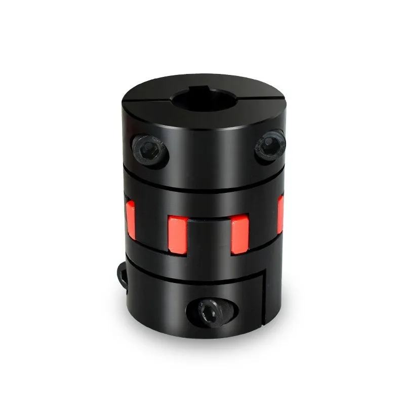 For Coupling Split 45 Gauge Round Steel with Keyway Elastic DCJ Stepper Motor Coupling Large Torque