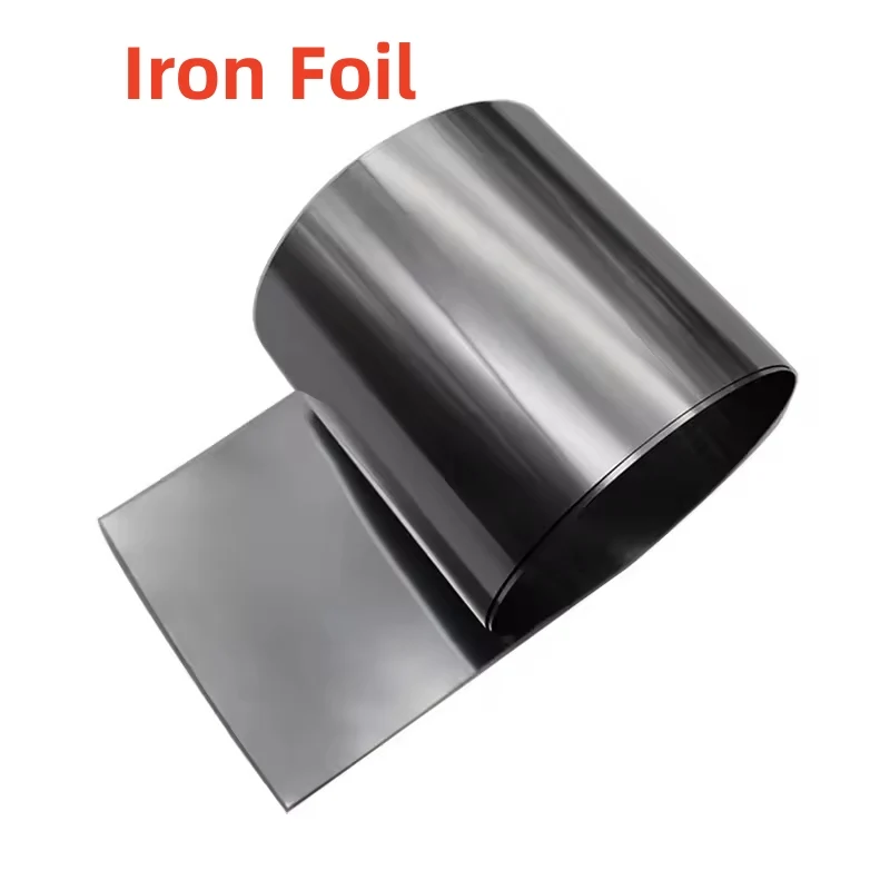 0.05mm thickness High purity iron foil high purity iron plate scientific research experiment special Fe99.9%