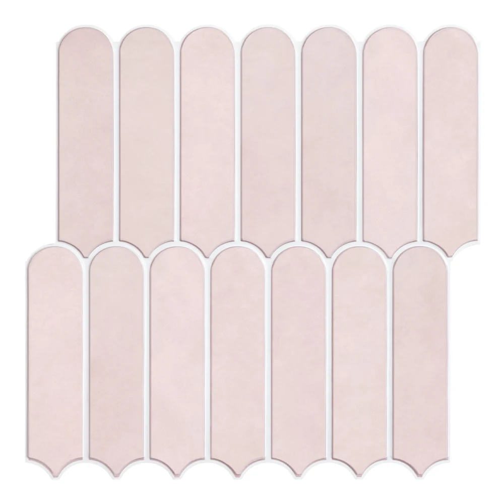 1/10 stuks 3D decoratieve tegelstickers, 3D visschubben texturen, mat 30 cm x 30 cm, water- en schimmelbestendig, voor keuken badkamer W