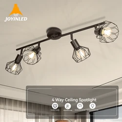 2/4 Heads Elegant Home Decor Ceiling Lamp Chandelier LED Lights 90-260V Adjustable Angle Table Dining room Kitchen Pendant Light