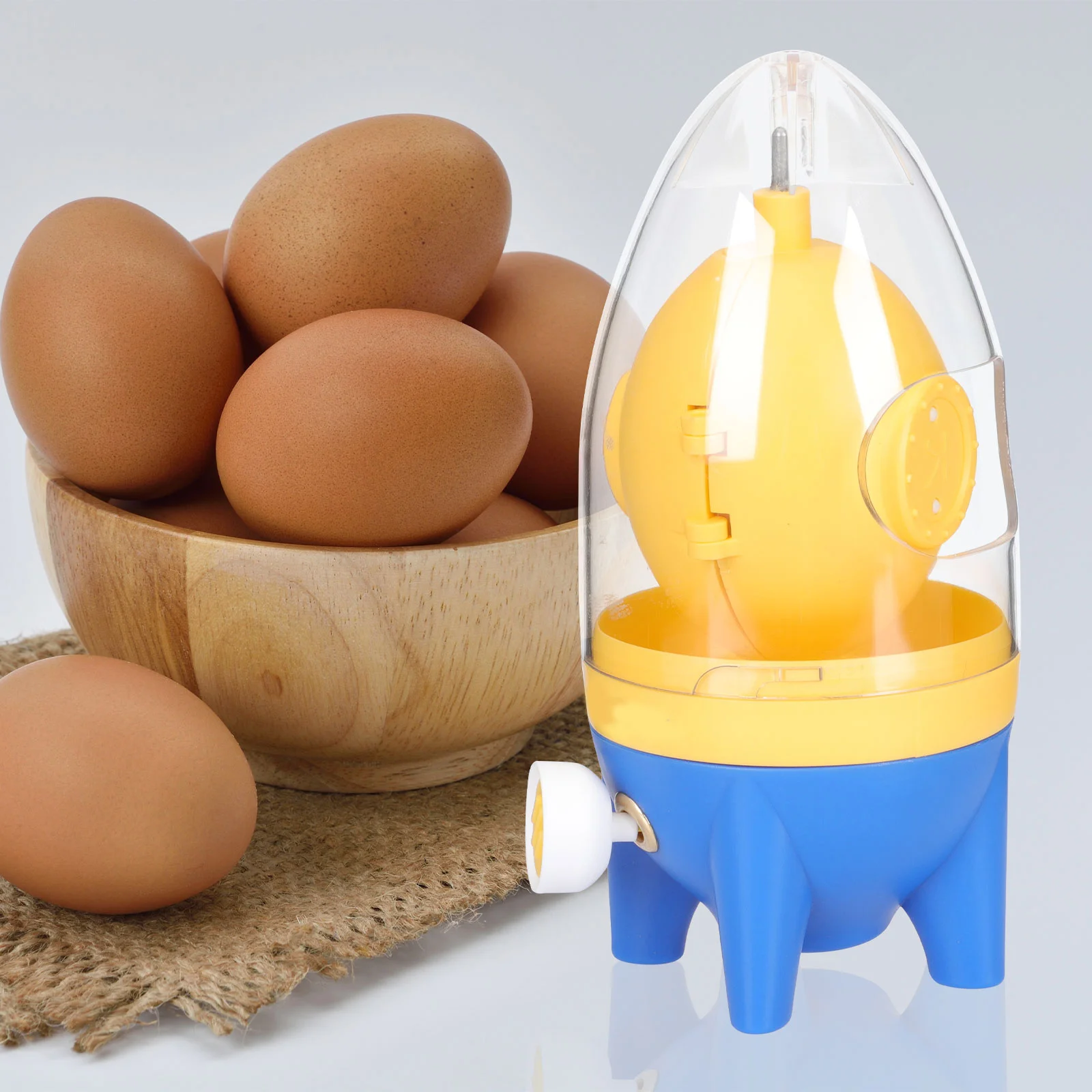 

Manual Egg Puller Premium Silicone Handheld Egg Yolk Mixer Fast Homogenizer For Golden Eggs Kitchen Tool Kids Elderly Use
