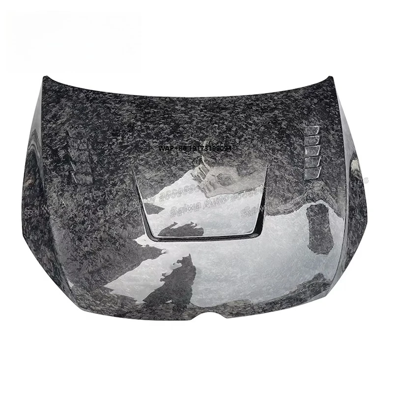 

Double Sided Forged Carbon Fiber Golf 7 Hood for Golf 7 7.5 MK7 GTi Upgrade Front Engine Valve Cover Performance Kit