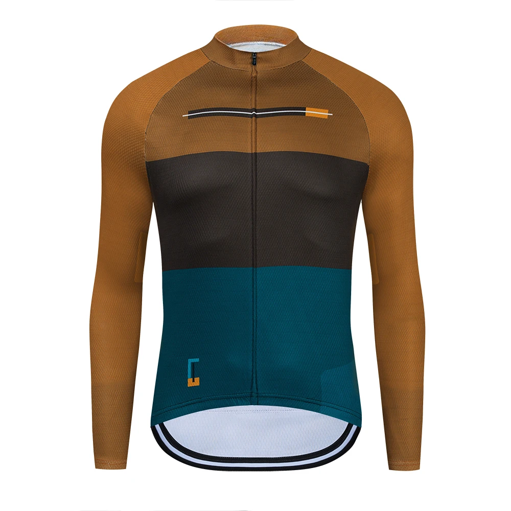 Camisetas de Ciclismo de manga larga para hombre, Kit de ropa para bicicleta de montaña, 2023