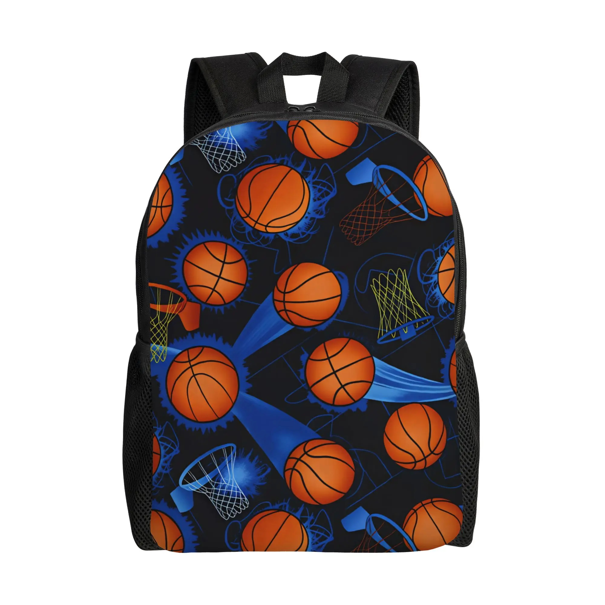 Sport Ball Basketball Grain Backpack  Streetwear Backpacks Teen Outdoor Style Durable School Bags Colorful Rucksack