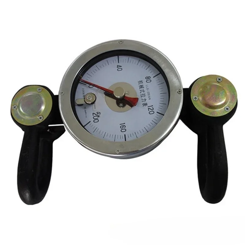 

5T mechanical tension meter 50KN automobile traction tension tester, mining machinery dial tension meter