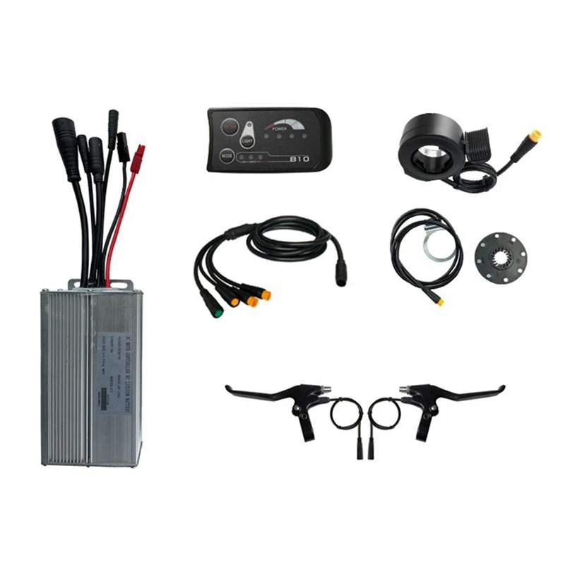 36V 48V 1000W E-Bike 30A Sine Wave Brushless Controller With S810 Display E-Bike Light Display