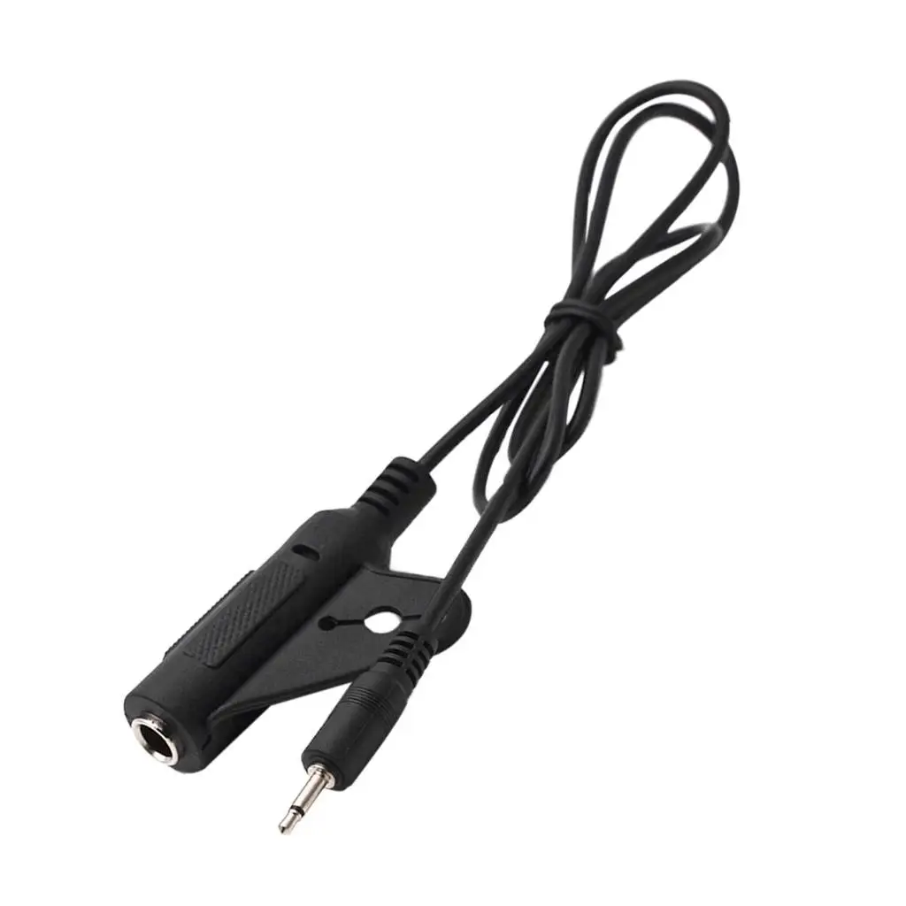 2.5mm to 6.35mm Guitar Pickup Audio Cable Durable End Pin Jack Plug for Folk Guitar Upgrade