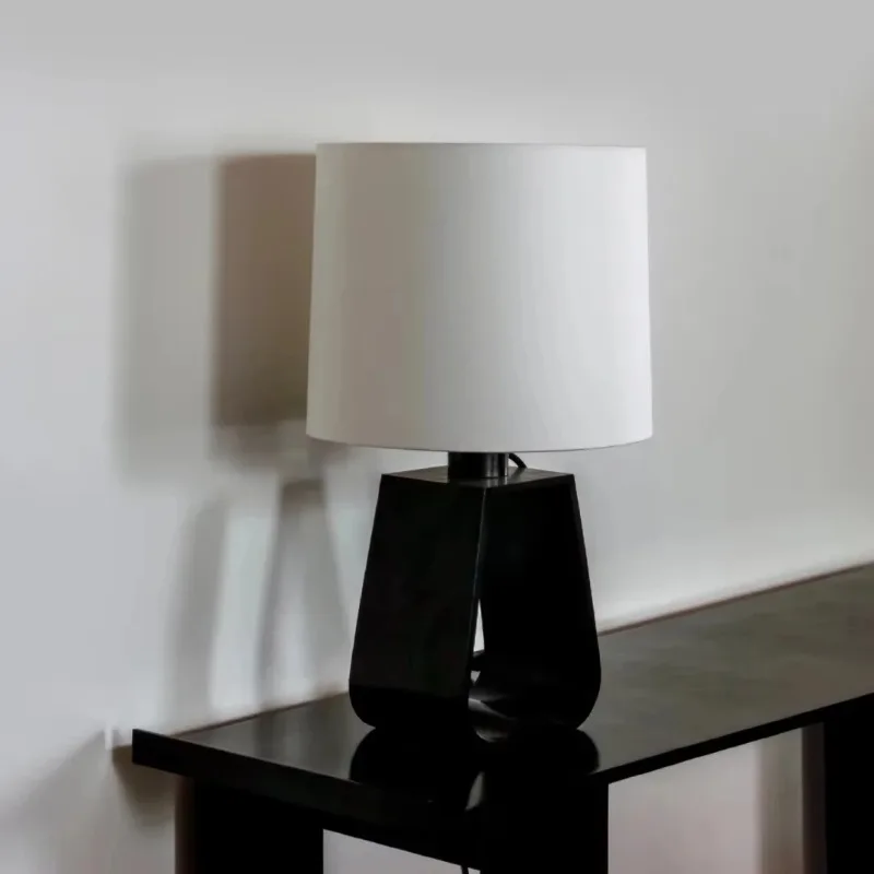 

Contemporary Classic Stylish Upholstery Desk Lamp Living Room Bedroom Study Dining-Table Decoration Table Lamp