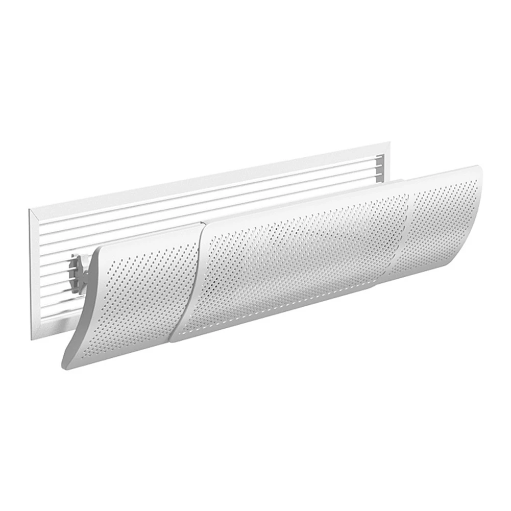 

Sleek Design Adjustable AC Vent Deflector Compatible with Multiple Systems to Improve Your Home\\'s Comfort Level