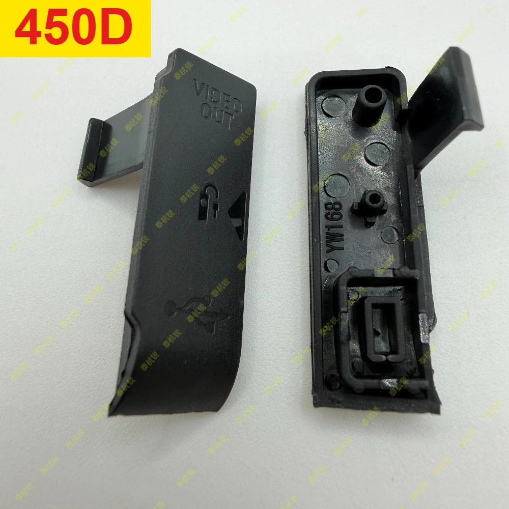 USB Plug Interface Lid Door VIDEO OUT Cap Cover For Canon EOS 450D Camera Repair Part