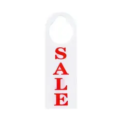 Large Sale Signs For Clothes Rack, Apparel Hangers Bar Hangrail Plastic Size Divider Big Marker Fitting Room Door Control Tags