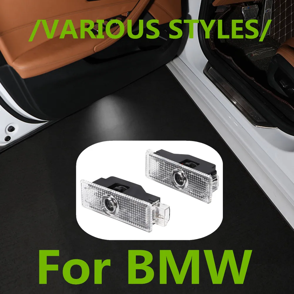 LED Car Door Interior Logo Welcome Light For BMW E65 E66 E67 E68 F01 F02 F03 E46 E90 E91 E92 E93 E85 E87 F30 E60 E61 Accessories