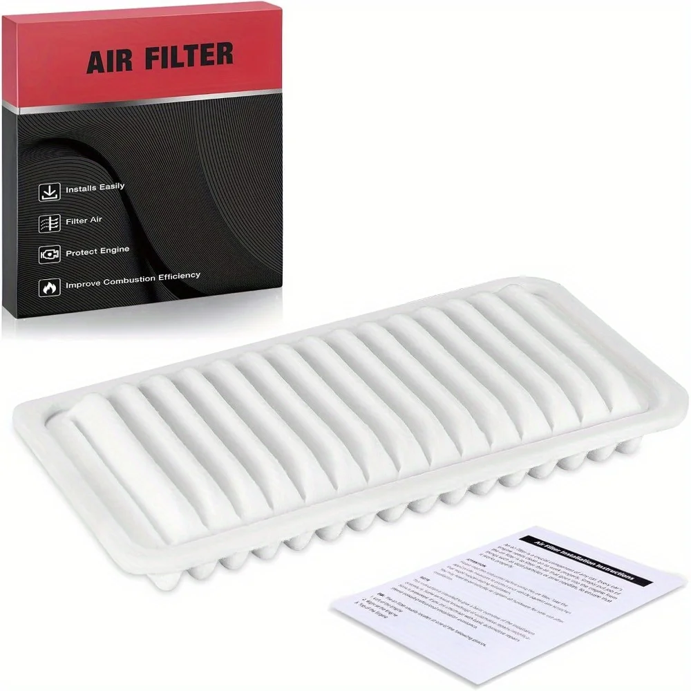 

Воздушный фильтр двигателя OE CA9482, совместимый с Toyota Matrix/Corolla 2003-2008 L4 1.8L, 86 2017-2020 H4 2.0L, замена # 17801-0D020