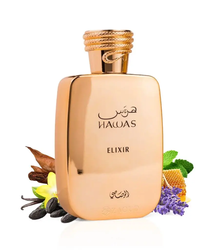 Arabian perfume hawas elixir rasasi – irresistible sweetness with masculine freshness 100 ml