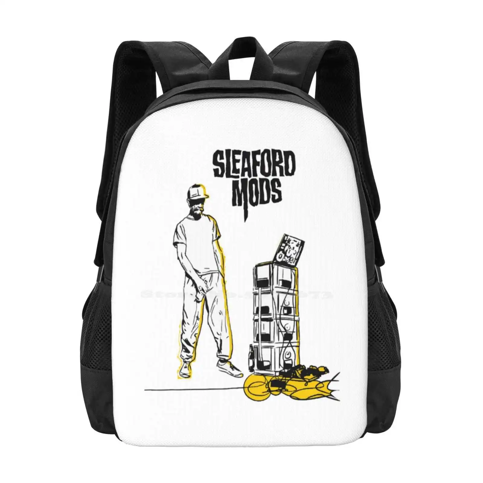 Atención-mira nuestro otro sliaford Mods Dz59 mochila escolar de gran capacidad, bolsas para portátiles, música Punk, Rap, James Fearn, Jason