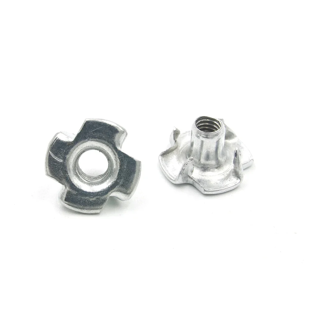 20PCS Vier Krallen Mutter Lautsprecher Mutter M2 M3 M4 M5 M6 T-Mutter Blind Zinken T muttern für RC Boote Modell DIY Zubehör – Detail 5