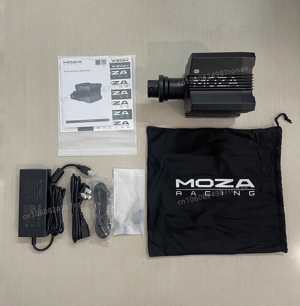 MOZA Racing R12 Wheel Base Lightweight Design 12 N·M Torque Direct Drive Servo Motor With New Generation FFB Filtering Algorithm