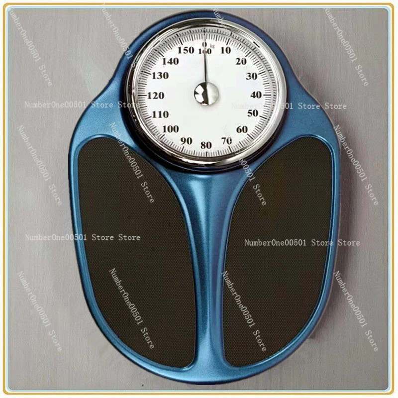 Home Mechanical Bathroom Scale Battery Free Analog Dial Heavy Duty Non Slip for Gym Hotel