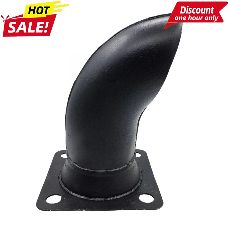 Excavator Parts for Komatsu PC300/360-7 Muffler Exhaust Pipe Elbow Flue Pass Elbow Take Over Smoke Pipe Fittings