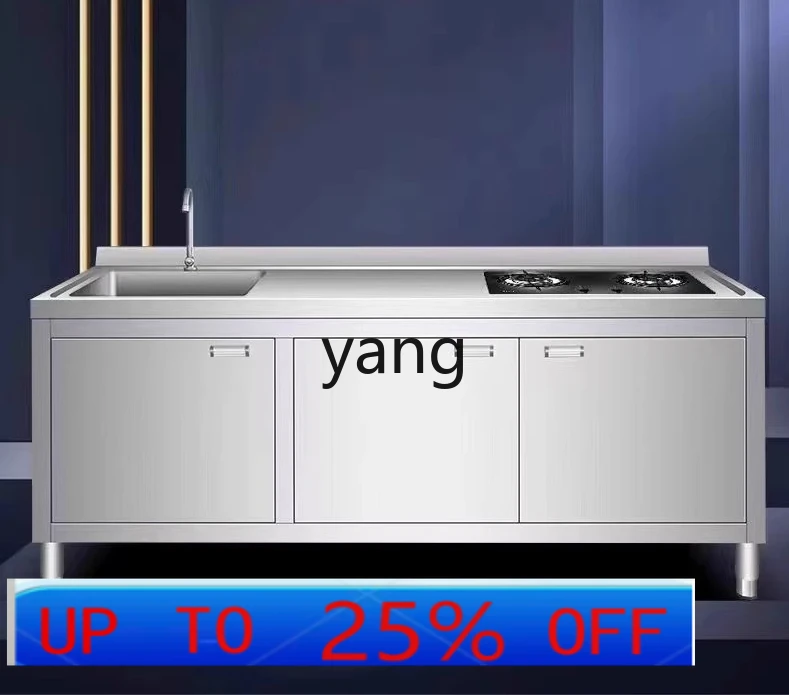 

LMM thickened stainless steel sink cabinet countertop integrated cabinet kitchen sink vegetable basin