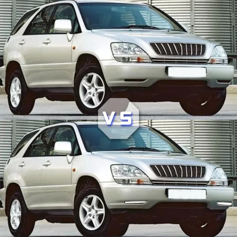 DRL Lamp Running Light LED Daytime Running Light Daylight Waterproof Chromed Strip For Lexus RX300 RX330 RX350 1998-2000