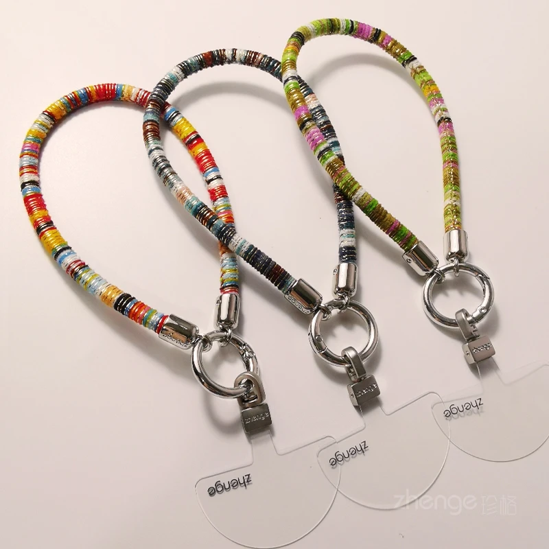 Retro-Samt-Telefongurt, modisches Herbst- und Winter-Handgelenk für Herren und Damen, robust, neuer Stil