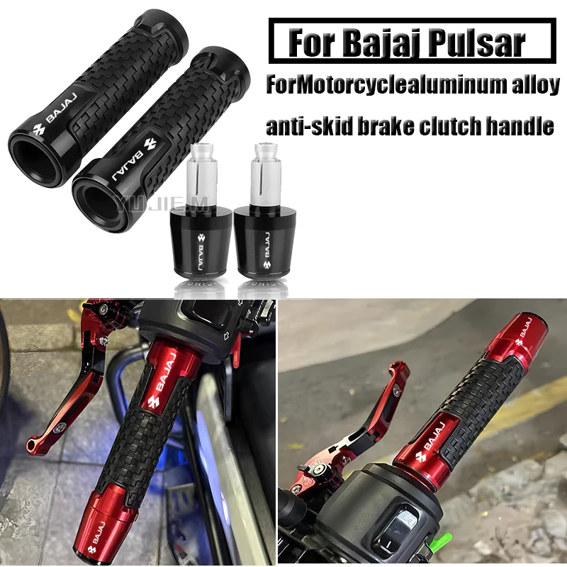 

For Bajaj Pulsar 200 NS/200 RS/200 AS 200RS 200NS 180 150 N250 Motorcycle Handlebar Hand Grips Handle Bar End Cap
