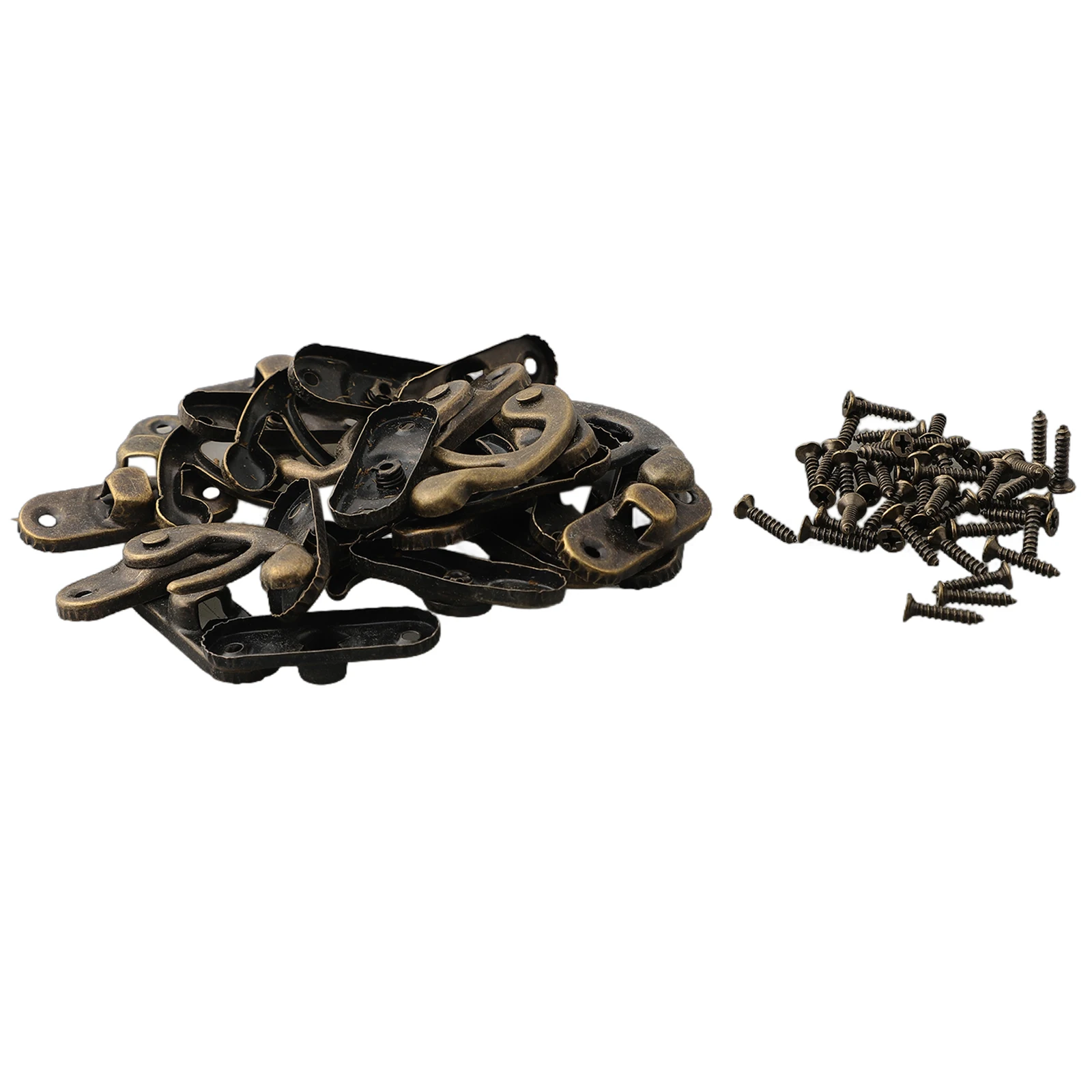 مزلاج قفل السلامة الخشب سبائك الزنك الأجهزة والمجوهرات هوك الحق الملحقات البرونزية المشبك تثبيت المسمار مريحة